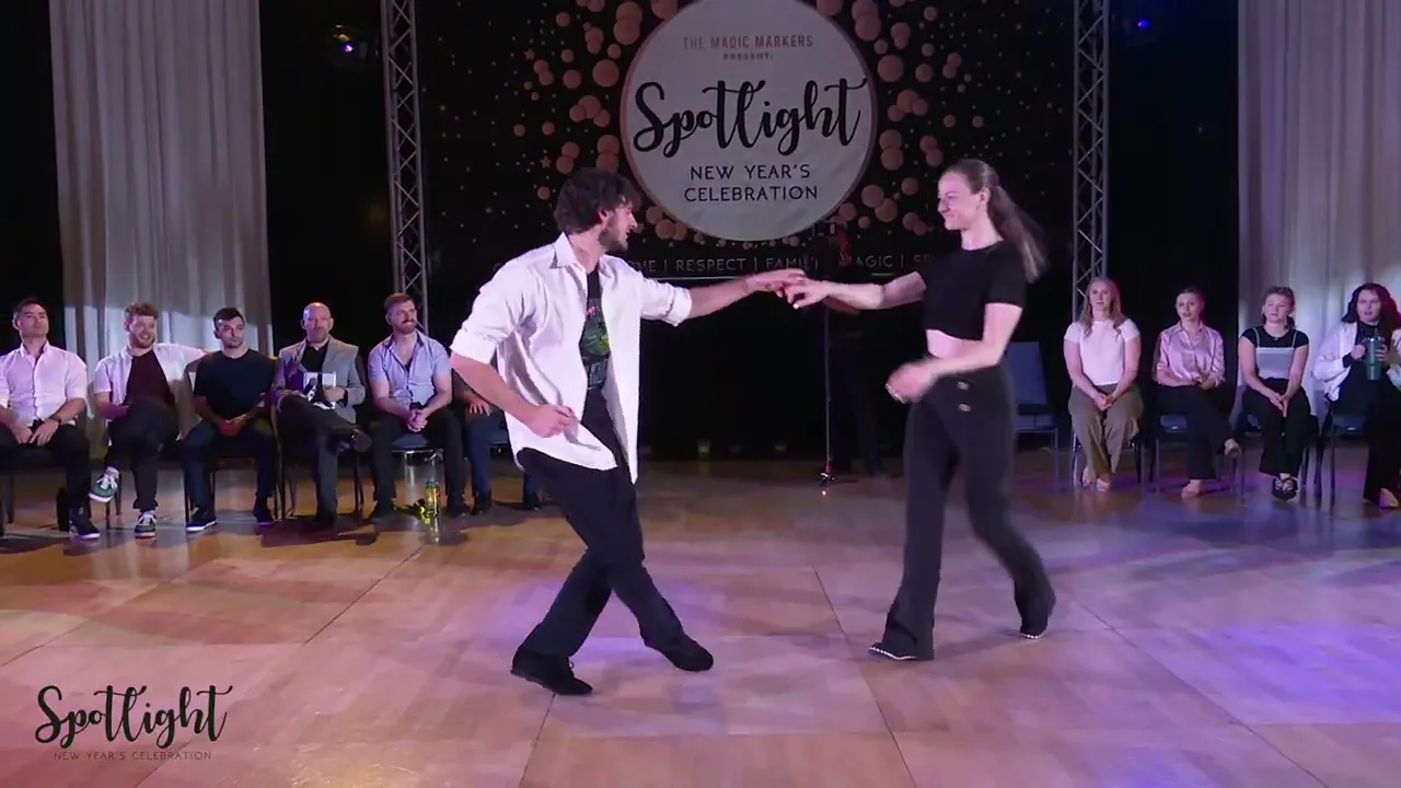Spotlight New Year's Celebration 2023 Intermediate Jack & Jill - Ben Dobson & Jillian Carroll