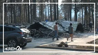 Spokane Area Fires Latest damage forecast and evacuation information Noon Update August 12 2026