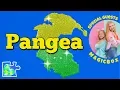 MAP of PANGEA Plate Tectonics Pangea Breaking Apart Animation