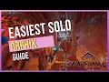 Easiest solo Orphix Railjack guide Warframe 2022