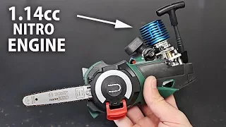 Micro Nitro Chainsaw Part 1 Engine Clutch