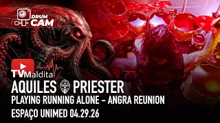 TVMaldita Presents: Aquiles Priester playing Running Alone - Angra Reunion - Espaço Unimed 04.29.26