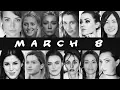 March 8 Famous Female Birt ays
