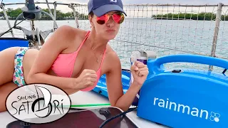 Rainman Watermaker: 10-Minute Challenge! Kelly vs. Rainman! (Sailing Satori) OTH:8