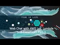 Cloud Project - Web Chat with AWS Lex Lambda and CloudFront