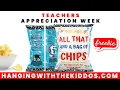 Tachers Appreciation Week Thank you Gifts for Teachers Free Chip Bag Template