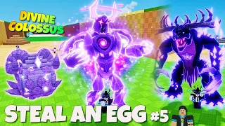 KEREN!! Divine Colossus & Wendigo Secret yang Super Ganas 🌌🦌🌌 | Steal an Egg Indonesia