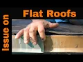 Almost every Flat Roof has this problem Fix it now before it is to late - Torch Down Rubber