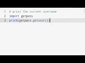 how to get the current username in python Python interview questions