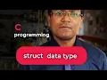 Structure in c with coding C programming Bangla Tutorial