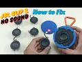 JBL Clip 2 Bluetooth Speaker No Sound How to Fix it