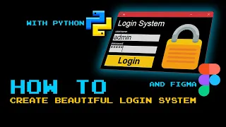 How to create nice looking login system with and figma