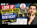 How to look up property taxes by address in Kentucky