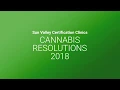 Sun Valley Cannabis Resolutions