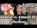 Adderall vs Adderall XR Differences My Experience