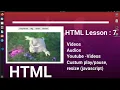 HTML Lesson 7 - s s Embed Youtube s Custum resize using JavaScript