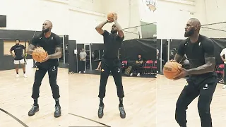 LeBron James Tryna Get Stephen Curry Three Point Shooting Contest!