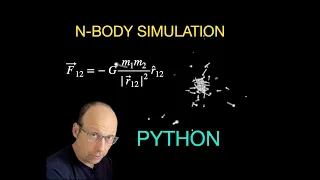 Astrophysics N-Body Simulation in Python
