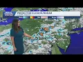 Soupy feel today with a few thunderstorms this afternoon