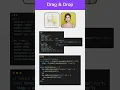 Drag and Drop using JavaScript