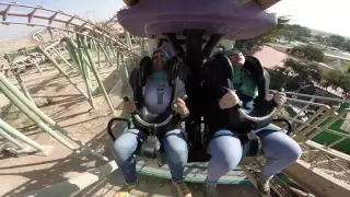 هايدى فكرى لما جربت قطر الموت Dream Park 
