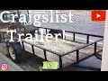 Craigslist trailer 2019