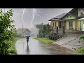 Lagu Walking in the rain in the countryside||peace of mind and heart