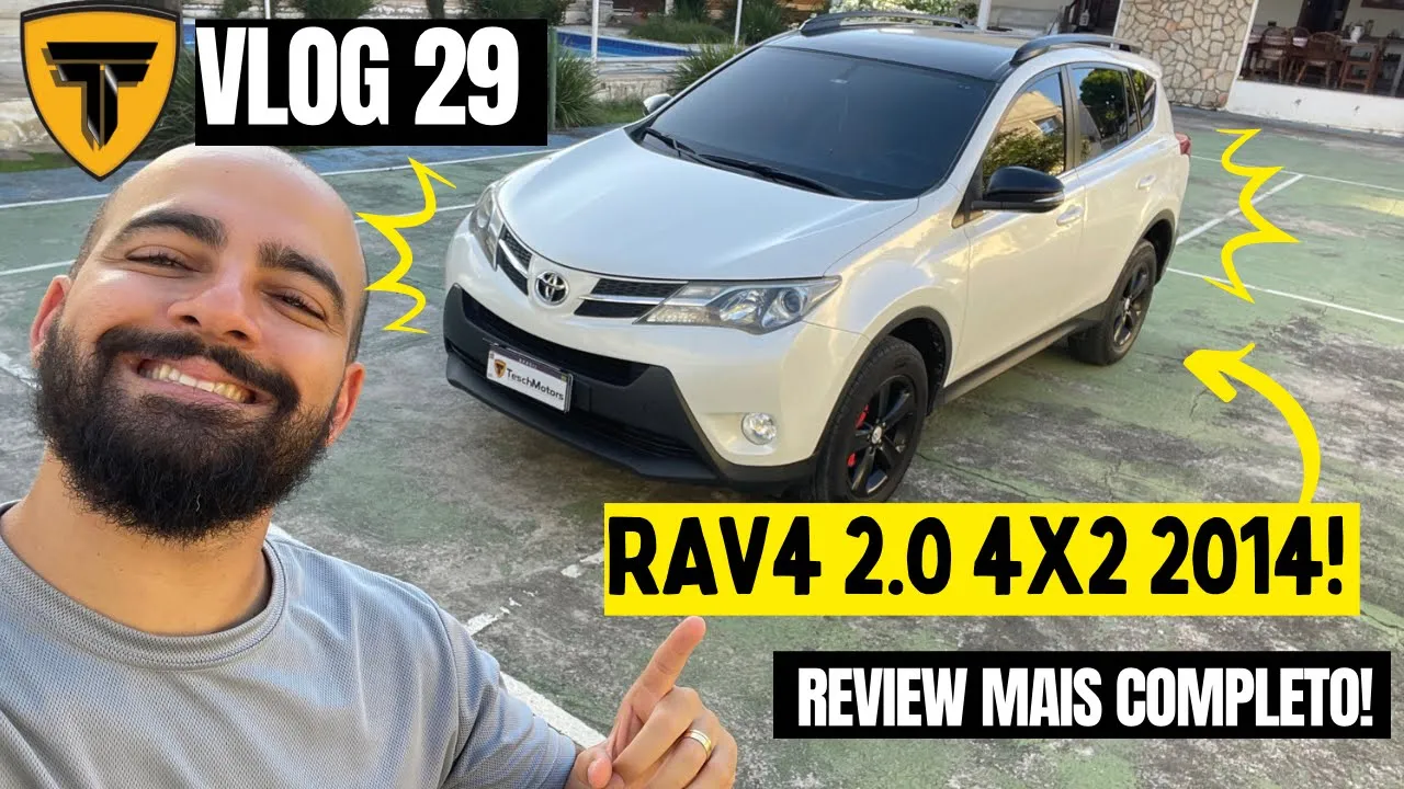 Review RAV4 2.0 4x2 2014! O primeiro Corolla Cross?!