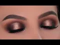 Smokey Halo Eye Makeup Tutorial ABH x Amrezy Palette