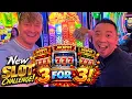 NEW SLOT CHALLENGE 3 FOR 3 WITH SLOTAHOLIC JOSH Slot Machine Challenge EL CORTEZ CASINO