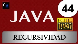 Curso de Java Tutorial Java Basico 44 - Recursividad