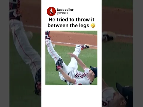 failed throw 😭 #baseball