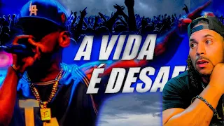 [REACT] Racionais MC's - A Vida É Desafio | LEGENDA EM PORTUGUÊS #Racionais #ROM #AvidaEdesafio