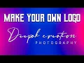 Make your own photo editing logo in picsart
