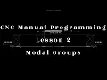 CNC manual programming lesson 2 - CNC Mill Programming Code