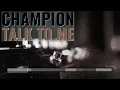 Talk To Me - Champion, Four Tet, Skrillex, Naisha