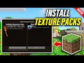 How To Install Texture Packs In Minecraft Java - Full Guide