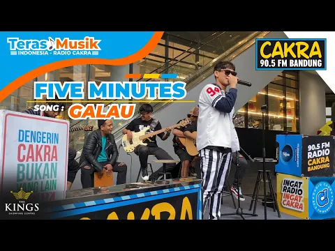 Download MP3 FIVE MINUTES - GALAU (Live at Teras Musik Indonesia Radio Cakra)