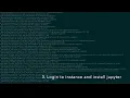 How to allocate GPU instance and start using Jupyter Notebook using aarna ml Cloud Broker