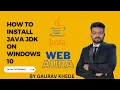 How to Install Java JDK 19 on windows 10