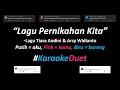 Download Lagu Tiara Andini, Arsy Widianto - Lagu Pernikahan Kita (Karaoke Duet Version) | Part Cowok Only | Cover