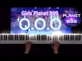 Girls Planet 999 Theme Song O.O.O  (Over\u0026Over\u0026Over) [Short Version] Piano Cover