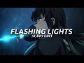 Download Lagu Flashing Lights • Kanye West [audio edit]