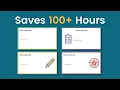 This Google Slides Template Saves Me 100 Hours Free Download
