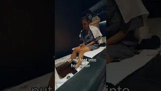 I tried an amazing CHINESE FOOT MASSAGE