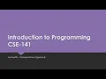 Lecture02 - Command Line Arguments