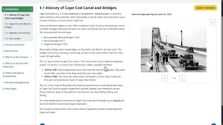 How to Navigate the Site - Cape Cod Bridges Program