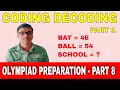 Coding Decoding Part 1 How To Solve Letter Coding How To Solve Number Coding Vishwaguru Bharat