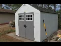 How to Assemble a Suncast Storage Shed BMS8100 Plus One Expansion Kit