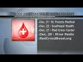 Upcoming blood donation locations in southeast Missouri